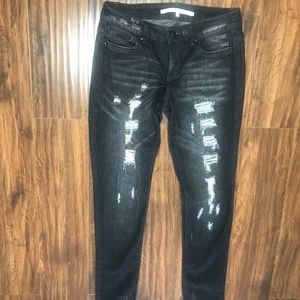 Rachel Roy Indigo Demin with Tint Finish Jeans